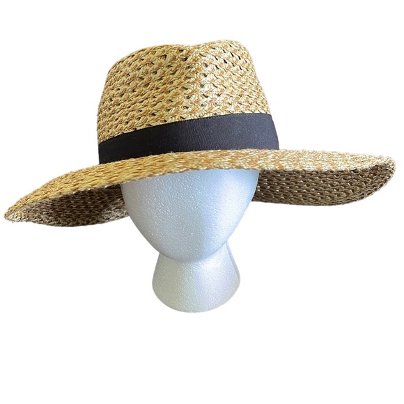 ERIC JAVITS Cannes II Wide Brim Woven Fedora - Picture 2 of 7